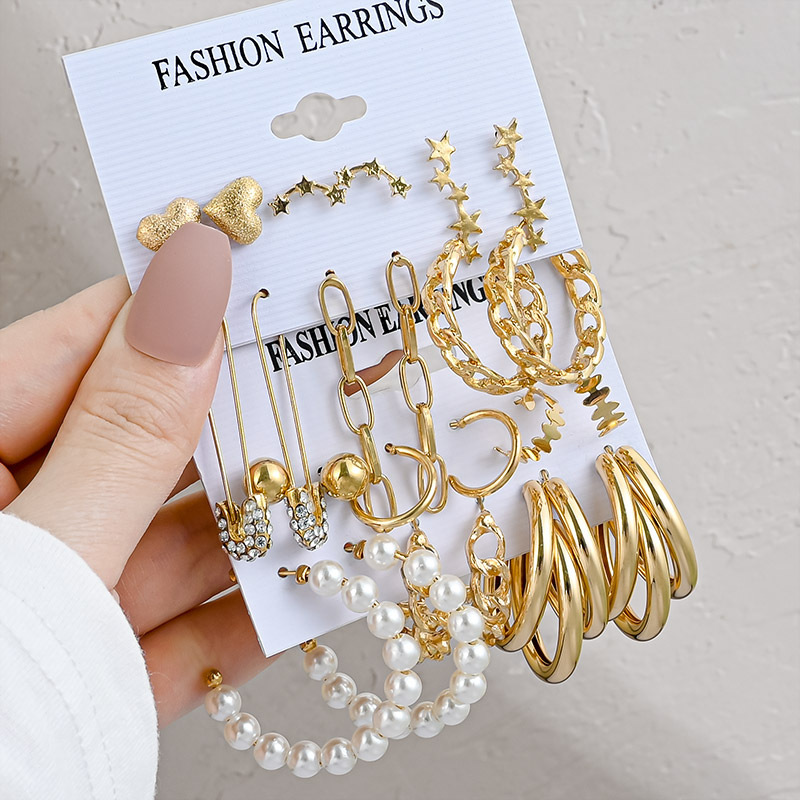 ROUND EARRINGSSET - Image 3