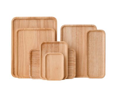 WOODEN HOUSEHOLD TRAY